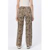 imageDEAR JOHN Taylor Womens Jeans Straight Leg High Rise Full InseamLeopard Safari