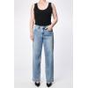 imageDEAR JOHN Taylor Womens Jeans Straight Leg High Rise Full InseamPlein Air