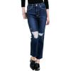 imageDEAR JOHN Frankie Womens Jeans Straight Fit Cropped High RiseGalvie