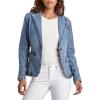 imageDEAR JOHN Minah Denim Blazer Womens JacketMedium Wash