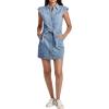 imageDEAR JOHN Womens Kate Button Front Colored Denim Dress SizeVaisley