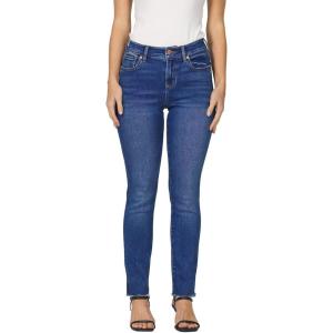 imageDEAR JOHN Blaire Straight Leg Jeans Mid Rise Clean Hem Full Length Inseam  Rivers  Size 27