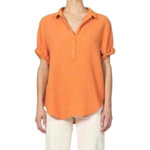 imageDEAR JOHN Channing Gauze Womens Top  Size Medium  Marmalade