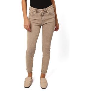imageDEAR JOHN Gisele Womens Skinny Jeans Mid Rise MidWaisted Classic ComfortBiscotti