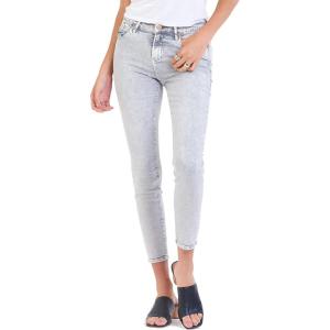 imageDEAR JOHN Gisele Womens Skinny Jeans Mid Rise MidWaisted Classic ComfortDrizzle