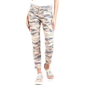 imageDEAR JOHN Gisele Womens Skinny Jeans Mid Rise MidWaisted Classic ComfortSage Camo