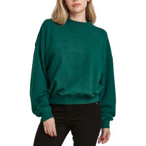 imageDEAR JOHN Lara Womens Sweatshirt Crewneck Long SleeveDeep Emerald