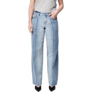 imageDEAR JOHN Taylor Womens Jeans Straight Leg High Rise Full InseamMarlin