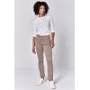 imageDEAR JOHN Blaire Womens Straight Leg Jeans Mid Rise Ankle InseamMink