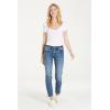 imageDEAR JOHN Blaire Womens Straight Leg Jeans Mid Rise Ankle InseamSouth Bay