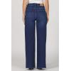 imageDEAR JOHN Fiona Wide Leg Womens Jeans High Rise Highwaisted Denim Classic Fit Full InseamDark Knight