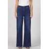 imageDEAR JOHN Fiona Wide Leg Womens Jeans High Rise Highwaisted Denim Classic Fit Full InseamDark Knight
