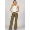 imageDEAR JOHN Fiona Wide Leg Womens Jeans High Rise Highwaisted Denim Classic Fit Full InseamOlive Branch