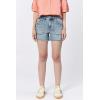imageDEAR JOHN Ivy Womens Shorts Classic HighRise Casual Trendy Raw Edge Hem Dressy Trendy Lounge Wear ShortCaspain