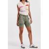 imageDEAR JOHN Ruthie Denim Shorts Women Mid Rise Classic Casual Comfort FitArmy Moss
