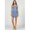 imageDEAR JOHN Sabrina Denim Womens Dress  Size Medium  Pacific