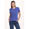 imageDEAR JOHN Unity Short Sleeve Womens Jersey Tee Standart Fit Knit Crew Neck ShirtBlue Lolite