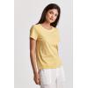 imageDEAR JOHN Unity Short Sleeve Womens Jersey Tee Standart Fit Knit Crew Neck ShirtPineapple