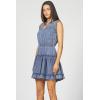 imageDEAR JOHN Womens Melodie Tiered Ruffle DressIndependence Blue