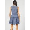 imageDEAR JOHN Womens Melodie Tiered Ruffle DressIndependence Blue