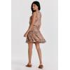 imageDEAR JOHN Womens Melodie Tiered Ruffle DressSouthwest Snake
