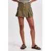 imageDEAR JOHN Womens Tiffany Mid Rise Cargo Skirt SizeEvergreen