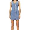 imageDEAR JOHN Sabrina Denim Womens Dress  Size Medium  Pacific