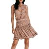 imageDEAR JOHN Womens Melodie Tiered Ruffle DressSouthwest Snake