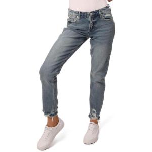 imageDEAR JOHN Blaire Womens Straight Leg Jeans Mid Rise Ankle InseamDacosta
