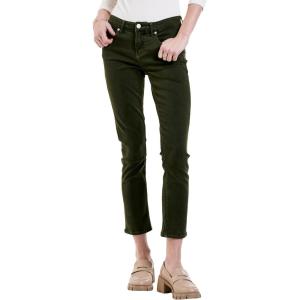 imageDEAR JOHN Blaire Womens Straight Leg Jeans Mid Rise Ankle InseamPine