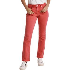 imageDEAR JOHN Blaire Womens Straight Leg Jeans Mid Rise Ankle InseamViva Magenta