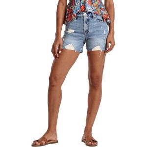 imageDEAR JOHN Ivy Womens Shorts Classic HighRise Casual Trendy Raw Edge Hem Dressy Trendy Lounge Wear ShortDouque