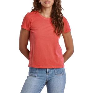 imageDEAR JOHN Unity Short Sleeve Womens Jersey Tee Standart Fit Knit Crew Neck ShirtViva Magenta