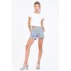 imageDEAR JOHN Hampton Shorts Mid Rise Cuffed Hem Stretch Twill Finish Tailored Casual FitFelicity