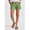 imageDEAR JOHN Hampton Shorts Mid Rise Cuffed Hem Stretch Twill Finish Tailored Casual FitNephrite