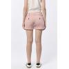 imageDEAR JOHN Hampton Shorts Mid Rise Cuffed Hem Stretch Twill Finish Tailored Casual FitSepia Rose