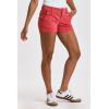 imageDEAR JOHN Hampton Shorts Mid Rise Cuffed Hem Stretch Twill Finish Tailored Casual FitViva Magenta