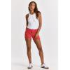 imageDEAR JOHN Hampton Shorts Mid Rise Cuffed Hem Stretch Twill Finish Tailored Casual FitViva Magenta
