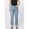 imageDEAR JOHN Jeanne Flare Womens Jeans Mid Rise MidWaistedShelby