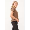 imageDEAR JOHN Unity Crew Neck Womens Short Sleeve Relaxed Fit Womens TopDark Olive