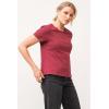 imageDEAR JOHN Unity Crew Neck Womens Short Sleeve Relaxed Fit Womens TopPomegranate