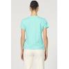 imageDEAR JOHN Unity Crew Neck Womens Short Sleeve Relaxed Fit Womens TopPool Blue