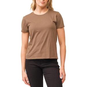 imageDEAR JOHN Unity Crew Neck Womens Short Sleeve Relaxed Fit Womens TopDark Olive