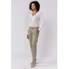 imageDEAR JOHN Hampton Mid Rise Trouser Cut Womens PantsAbbey Stone