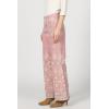 imageDEAR JOHN Micah Wide Leg Jeans Mid Rise Raw Cut Hem Full Long Inseam Length Womens DenimTibetan Tapestry