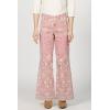 imageDEAR JOHN Micah Wide Leg Jeans Mid Rise Raw Cut Hem Full Long Inseam Length Womens DenimTibetan Tapestry