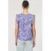 imageDEAR JOHN Puja Womens VNeck Relaxed Fit Womens TopPortofino Paisley