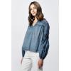 imageDEAR JOHN Adagio Womens Blouse Relaxed Fit VNeck Long SleeveSkyway