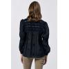 imageDEAR JOHN Anna Lisa Button Up Long Sleeve Relaxed Fit Womens ShirtBlack Iris