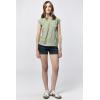 imageDEAR JOHN Cynda Crewneck Short Sleeve Womens TeeOlive Branch